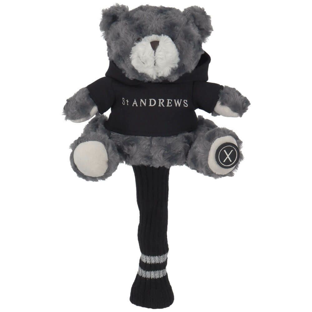 セントアンドリュース St ANDREWS　テディベア フェアウェイ用 ユーティリティ用 ヘッドカバーセット 042-6984211 020 グレー　2025年モデル グレー 詳細2