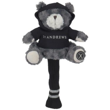 セントアンドリュース St ANDREWS　テディベア フェアウェイ用 ユーティリティ用 ヘッドカバーセット 042-6984211 020 グレー　2025年モデル グレー 詳細5