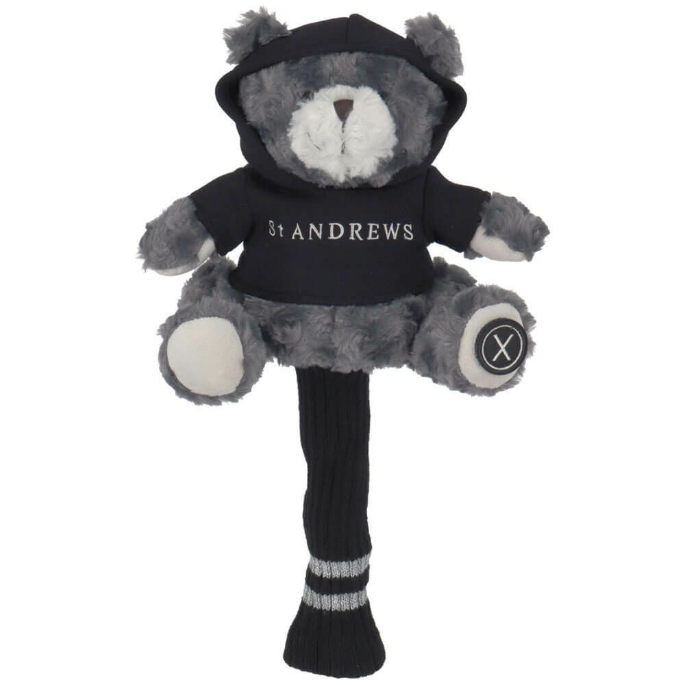 セントアンドリュース St ANDREWS　テディベア フェアウェイ用 ユーティリティ用 ヘッドカバーセット 042-6984211 020 グレー　2025年モデル グレー 詳細5