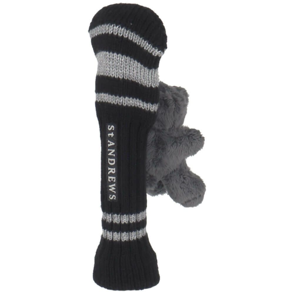 セントアンドリュース St ANDREWS　テディベア フェアウェイ用 ユーティリティ用 ヘッドカバーセット 042-6984211 020 グレー　2025年モデル グレー 詳細8