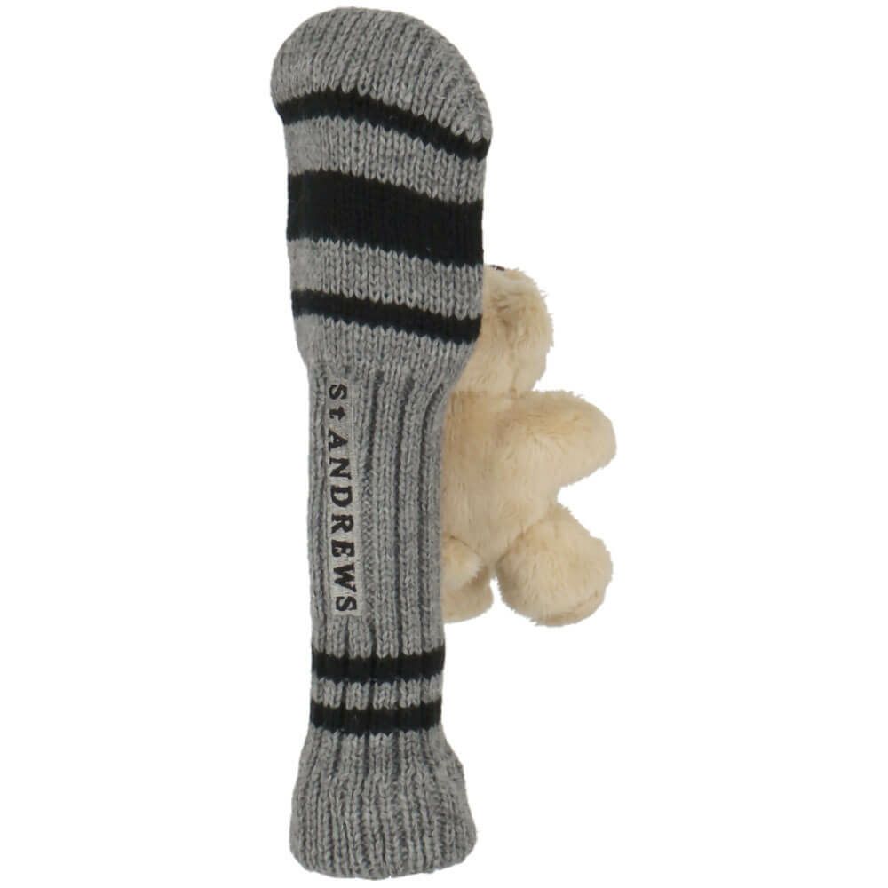 セントアンドリュース St ANDREWS　テディベア フェアウェイ用 ユーティリティ用 ヘッドカバーセット 042-6984211 040 ベージュ　2025年モデル ベージュ 詳細8