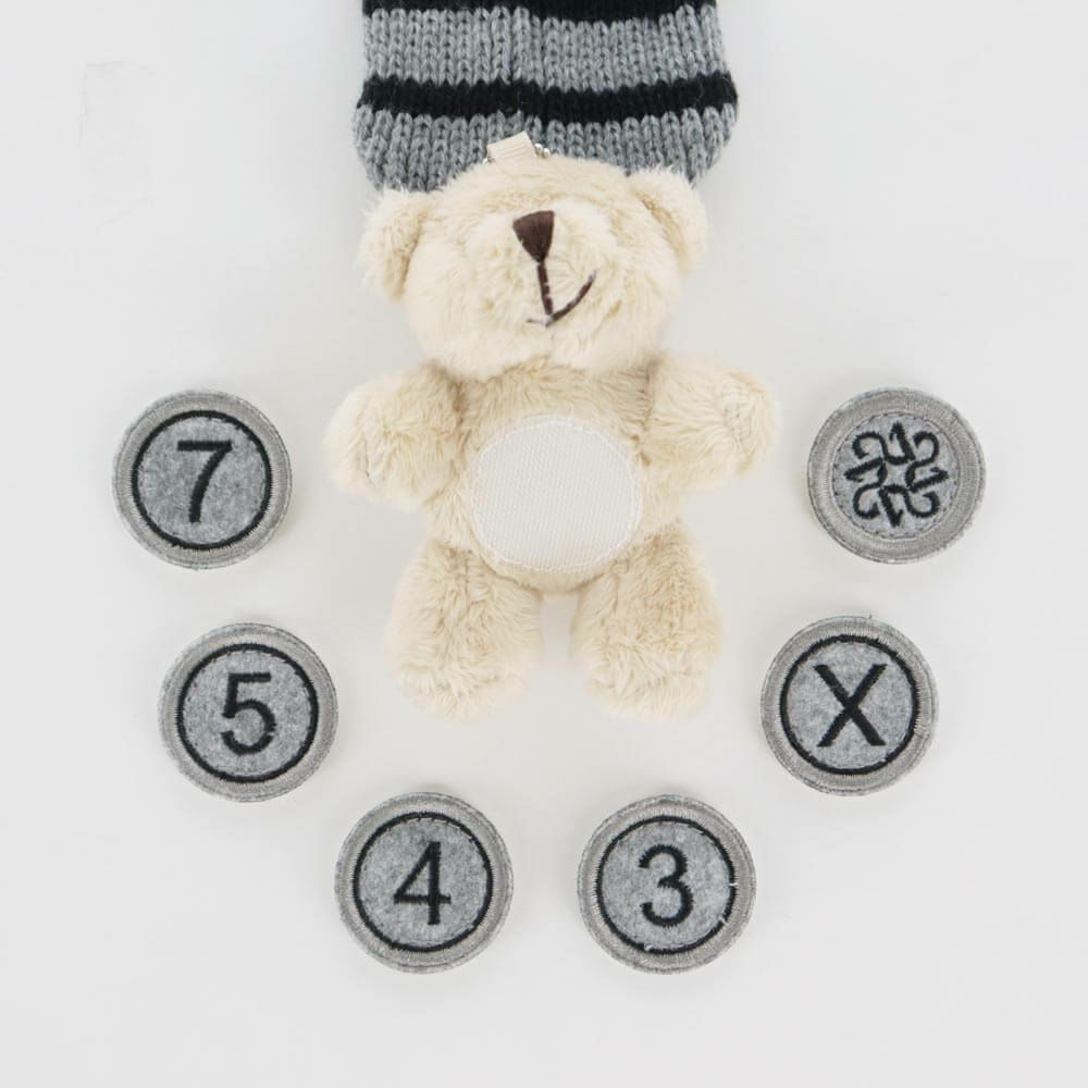 セントアンドリュース St ANDREWS　テディベア フェアウェイ用 ユーティリティ用 ヘッドカバーセット 042-6984211 040 ベージュ　2025年モデル ベージュ 詳細9