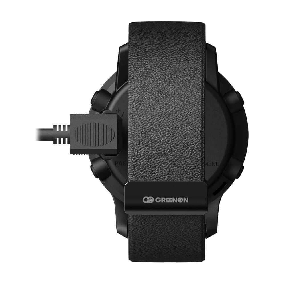 グリーンオン ザ・ゴルフウォッチ THE GOLF WATCH GS601　腕時計型 GPSゴルフナビ 距離計測器　ブラック 詳細4