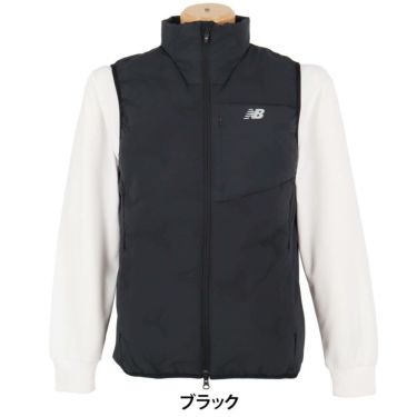 ニューバランスゴルフ　メンズ ライトダウン フルジップ ベスト 012-5258001　2025年モデル 詳細2