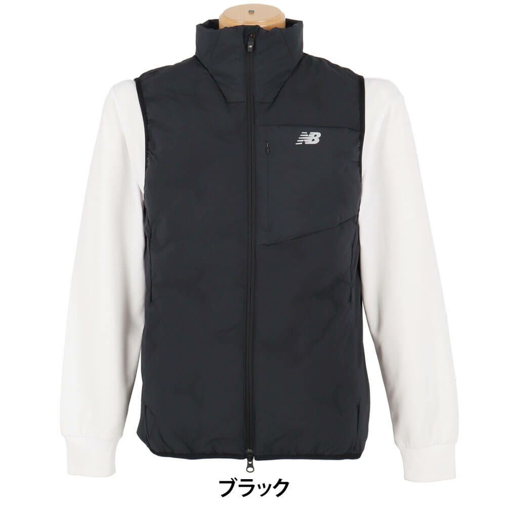 ニューバランスゴルフ　メンズ ライトダウン フルジップ ベスト 012-5258001　2025年モデル 詳細2