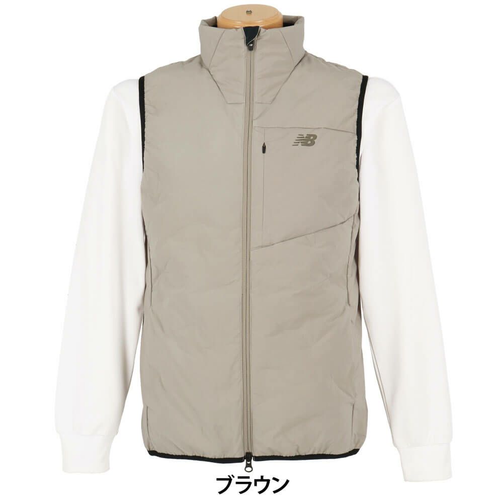 ニューバランスゴルフ　メンズ ライトダウン フルジップ ベスト 012-5258001　2025年モデル 詳細8