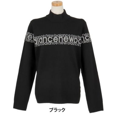 ニューバランスゴルフ　レディース 長袖 ハイネック ニット プルオーバー 012-5274502　2025年モデル 詳細2