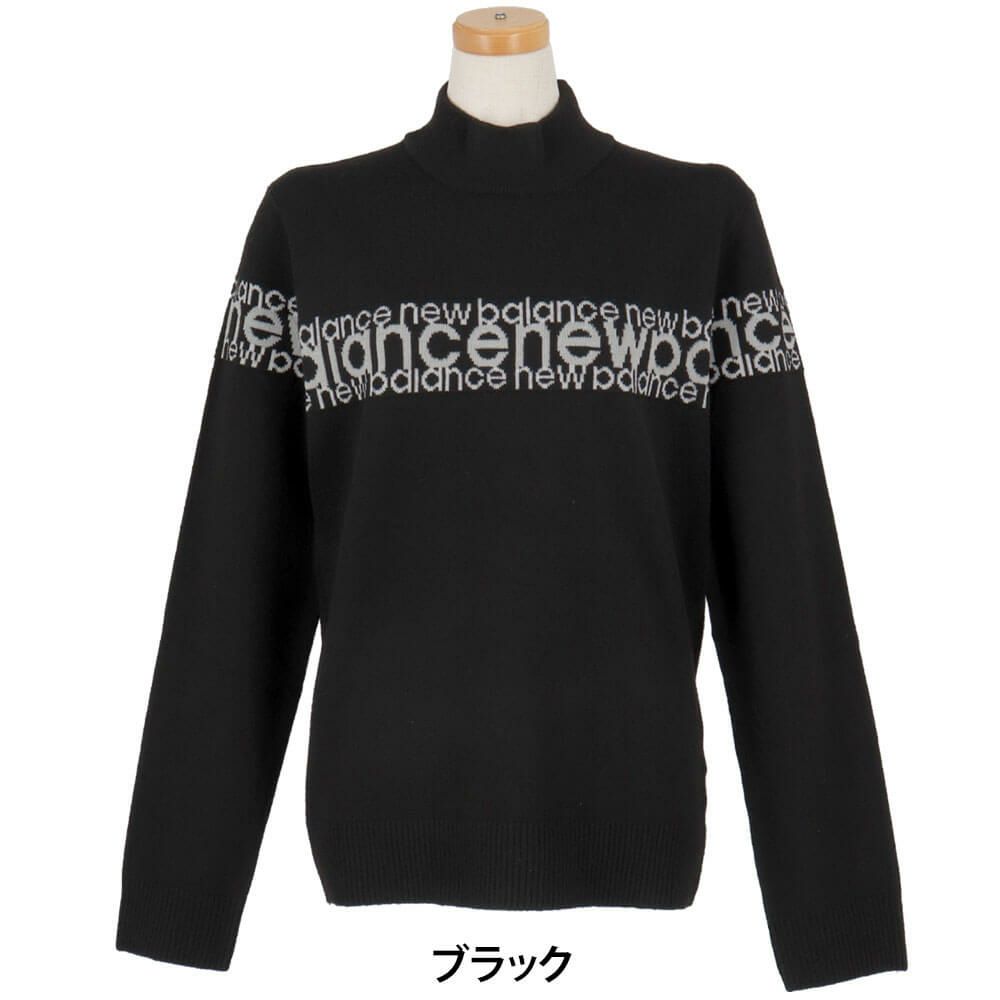 ニューバランスゴルフ　レディース 長袖 ハイネック ニット プルオーバー 012-5274502　2025年モデル 詳細2