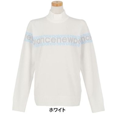 ニューバランスゴルフ　レディース 長袖 ハイネック ニット プルオーバー 012-5274502　2025年モデル 詳細5