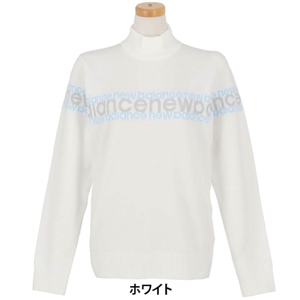 ニューバランスゴルフ　レディース 長袖 ハイネック ニット プルオーバー 012-5274502　2025年モデル 詳細5