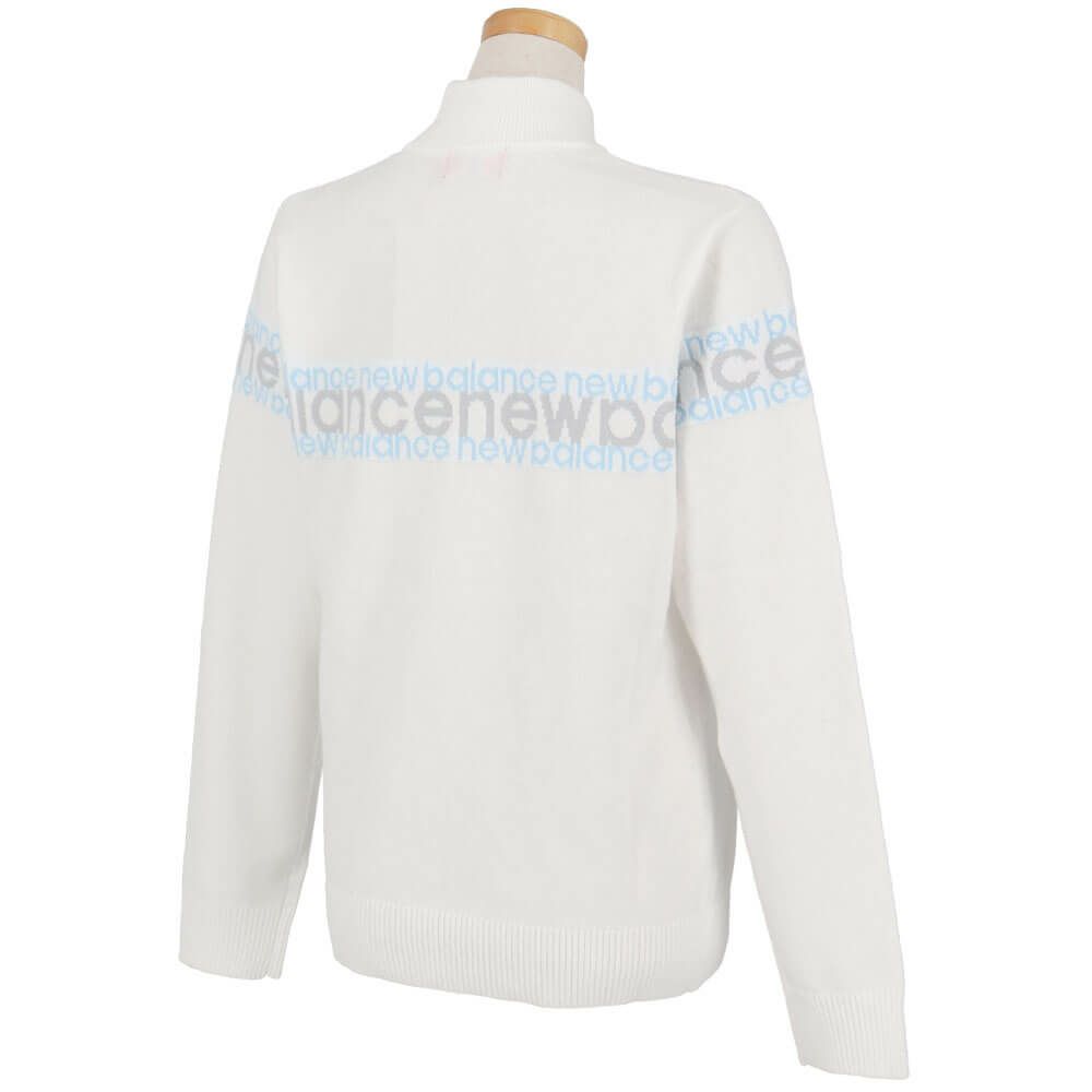 ニューバランスゴルフ　レディース 長袖 ハイネック ニット プルオーバー 012-5274502　2025年モデル 詳細6
