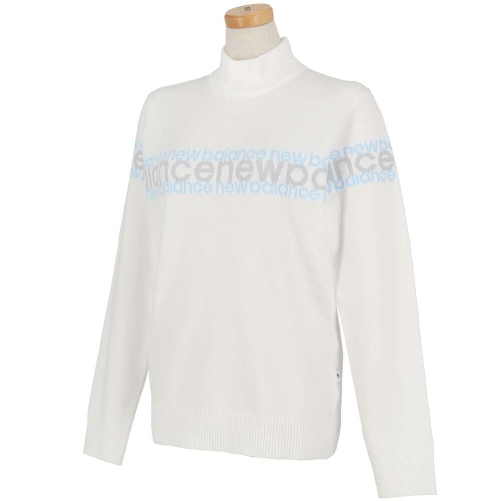 ニューバランスゴルフ　レディース 長袖 ハイネック ニット プルオーバー 012-5274502　2025年モデル 詳細7