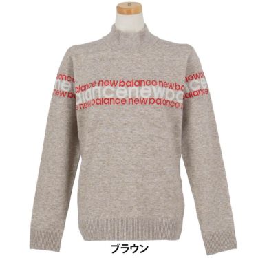 ニューバランスゴルフ　レディース 長袖 ハイネック ニット プルオーバー 012-5274502　2025年モデル 詳細8