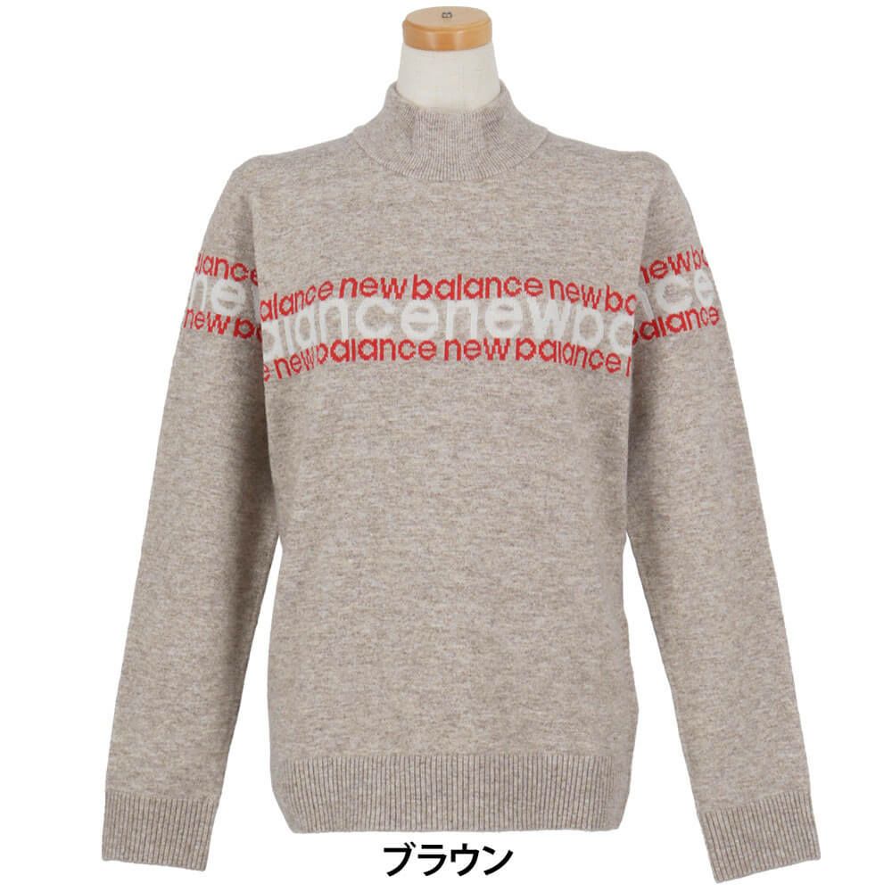 ニューバランスゴルフ　レディース 長袖 ハイネック ニット プルオーバー 012-5274502　2025年モデル 詳細8