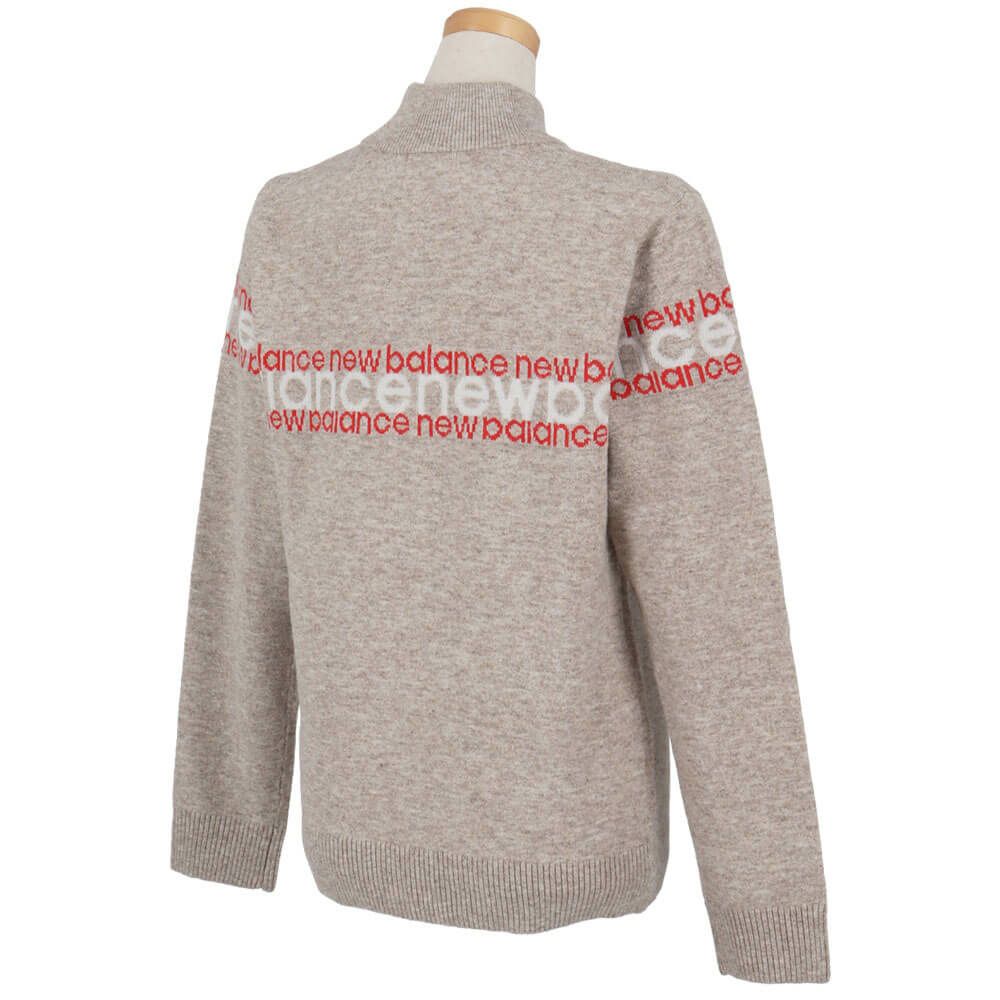 ニューバランスゴルフ　レディース 長袖 ハイネック ニット プルオーバー 012-5274502　2025年モデル 詳細9