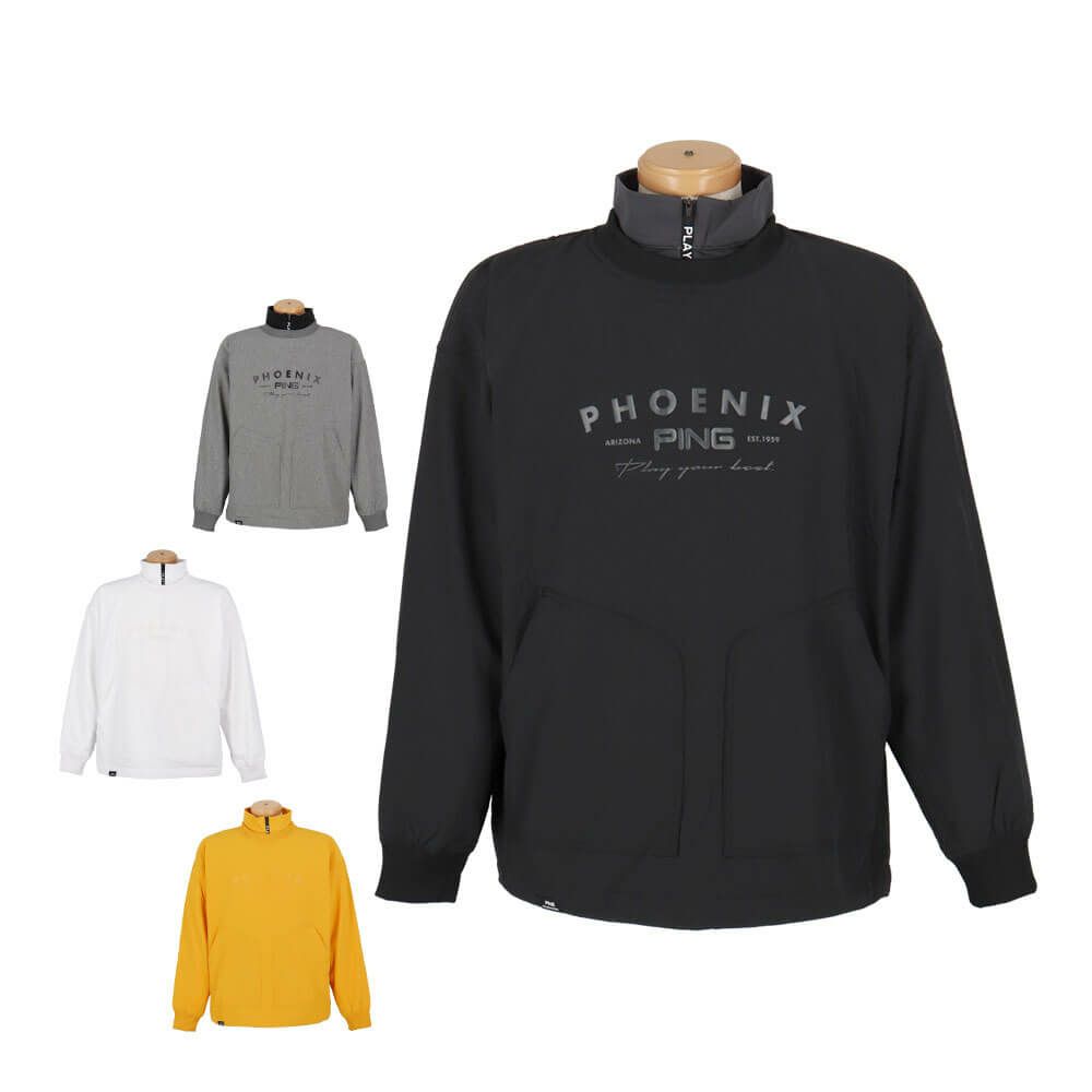 PING 新品 ツインレイヤードセット M 秋冬 ブラック PING APPAREL】レイヤードツインセット ＜PERFORMANCE＞ (MENS) | PING