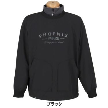 ピン PING　メンズ ダブルフェイス ツインレイヤード 長袖 アウター 621-5220901　2025年モデル 詳細1 詳細2
