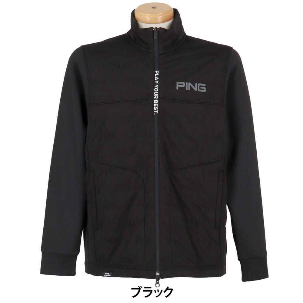 ピン PING　メンズ ピンソニックキルト ダンボール ハイブリット 長袖 ブルゾン 621-5220902　2025年モデル 詳細1 詳細2