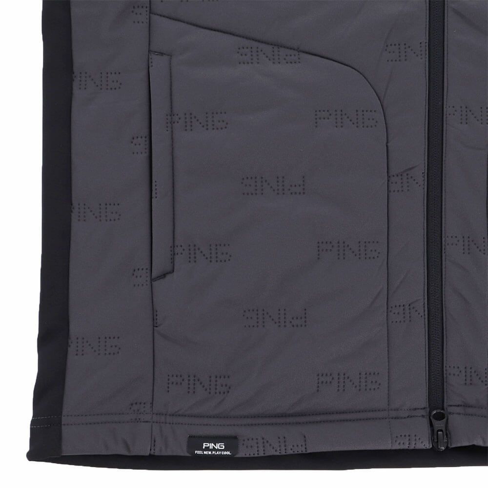 ピン PING　メンズ ピンソニックキルト ダンボール ハイブリット 長袖 ブルゾン 621-5220902　2025年モデル 詳細1 詳細10