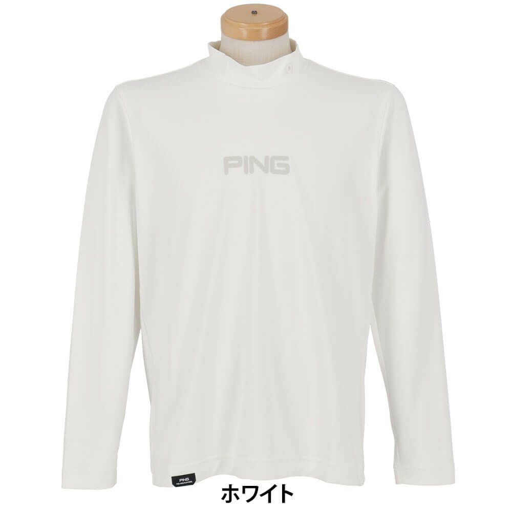 ピン PING　メンズ トリコット 長袖 ハイネック シャツ 621-5266001　2025年モデル 詳細1 詳細5