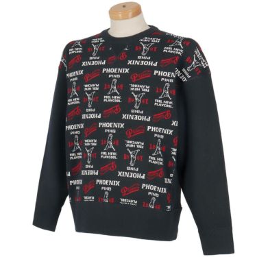 ピン PING　メンズ ジャカード 長袖 クルーネック ニット プルオーバー 621-5270002　2025年モデル 詳細1 詳細13