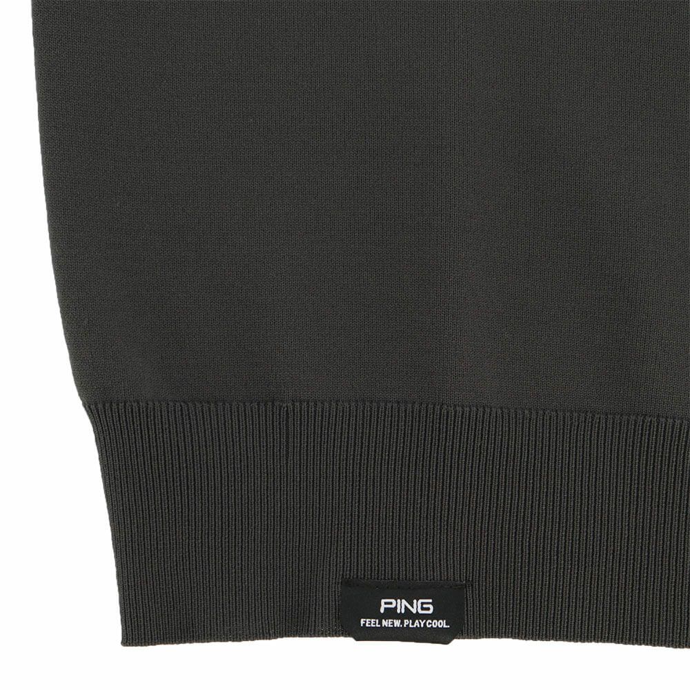 ピン PING　メンズ ハーフジップ 長袖 ハイネック ジャガード ニット 621-5275900　2025年モデル 詳細1 詳細11