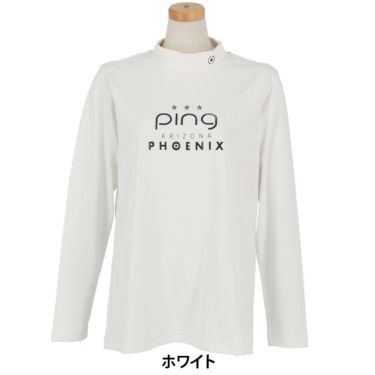 ピン PING　レディース トリコット 長袖 ハイネック シャツ 622-5266001　2025年モデル 詳細1 詳細5