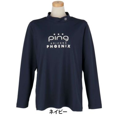 ピン PING　レディース トリコット 長袖 ハイネック シャツ 622-5266001　2025年モデル 詳細1 詳細13