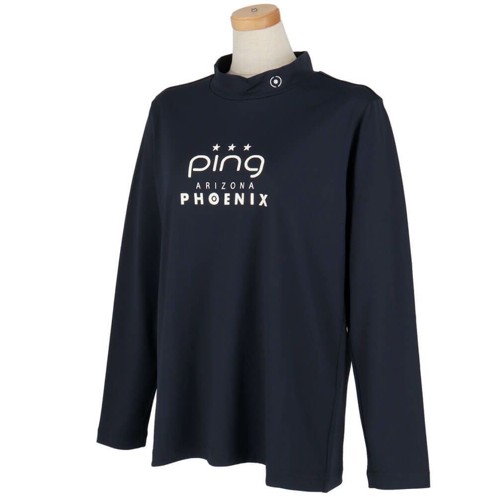 ピン PING　レディース トリコット 長袖 ハイネック シャツ 622-5266001　2025年モデル 詳細1 詳細15