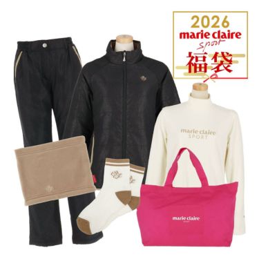 豪華8点セット マリクレール marie claire 2026年新春　レディース ゴルフウェア福袋 ミックス（735-100）