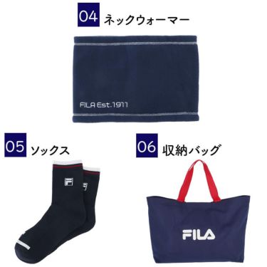 豪華8点セット フィラ FILA 2026年新春　メンズ ゴルフウェア福袋 詳細11