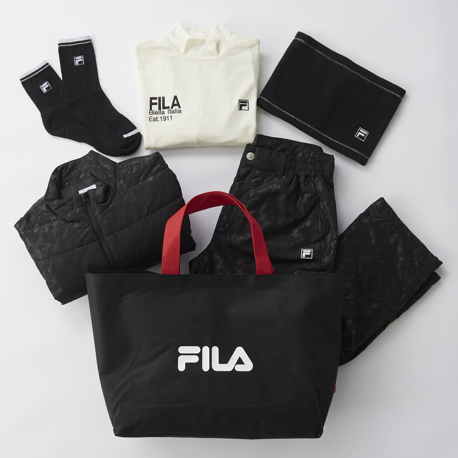 豪華8点セット フィラ FILA 2026年新春　メンズ ゴルフウェア福袋 詳細12