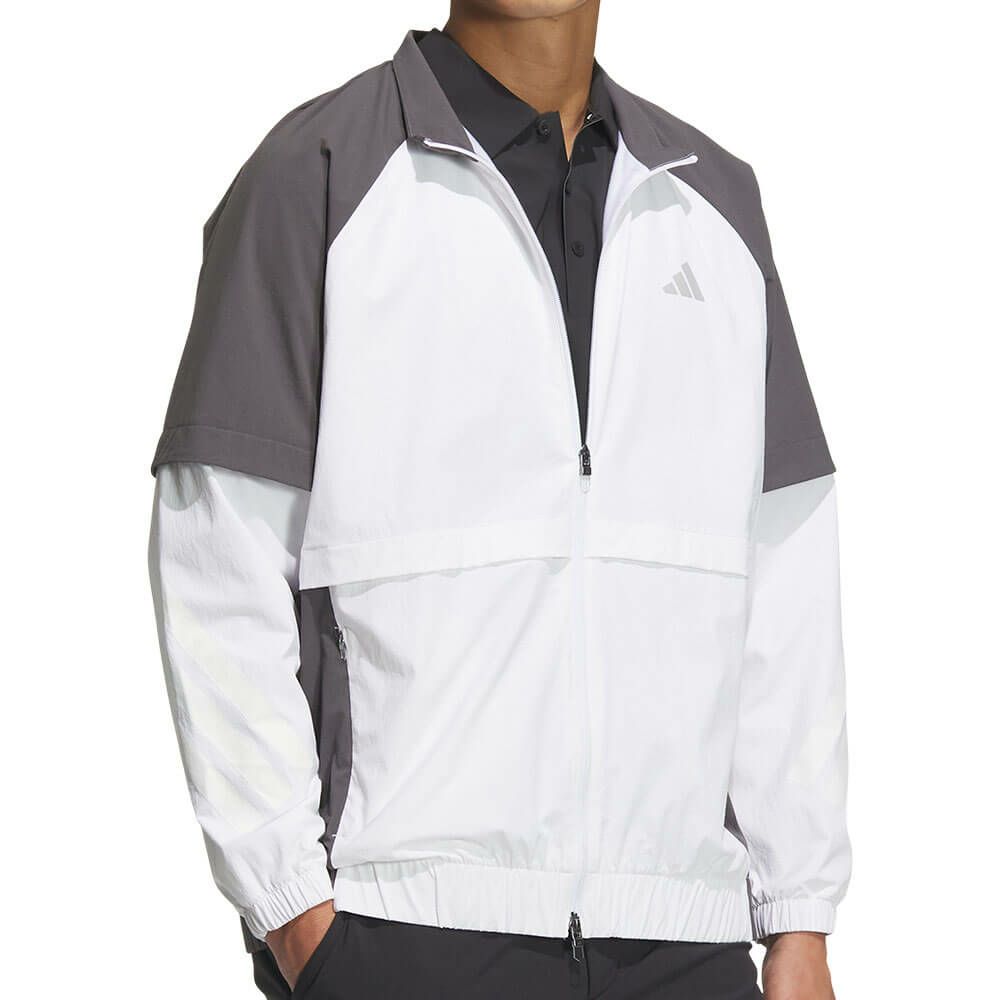 アディダス adidas　メンズ トラック 長袖 フルジップ ジャケット JUW92　2025年モデル 詳細4