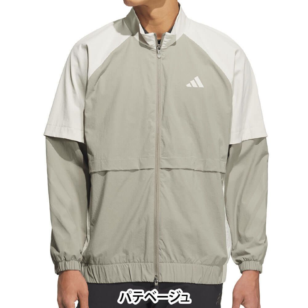 アディダス adidas　メンズ トラック 長袖 フルジップ ジャケット JUW92　2025年モデル 詳細5