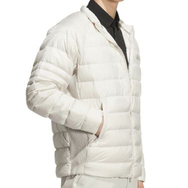 アディダス adidas　メンズ アームポケット付き 長袖 フルジップ ダウンジャケット JVU96　2025年モデル 詳細4
