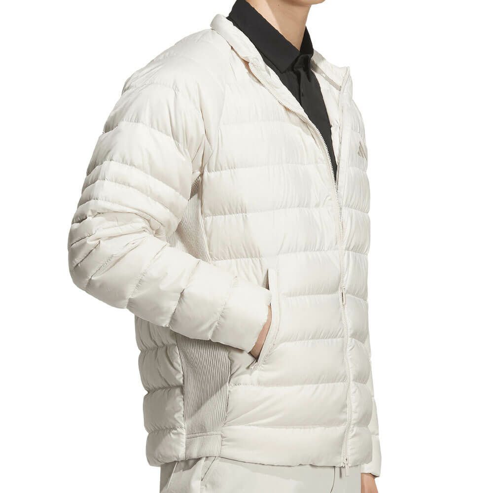 アディダス adidas　メンズ アームポケット付き 長袖 フルジップ ダウンジャケット JVU96　2025年モデル 詳細4