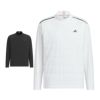 アディダス adidas　メンズ アディゼロ Frost Guard キルトコンビネーション 長袖 モックネック シャツ JWJ83　2025年モデル
