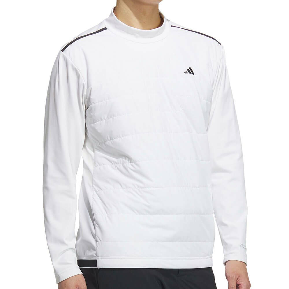 アディダス adidas　メンズ アディゼロ Frost Guard キルトコンビネーション 長袖 モックネック シャツ JWJ83　2025年モデル 詳細4