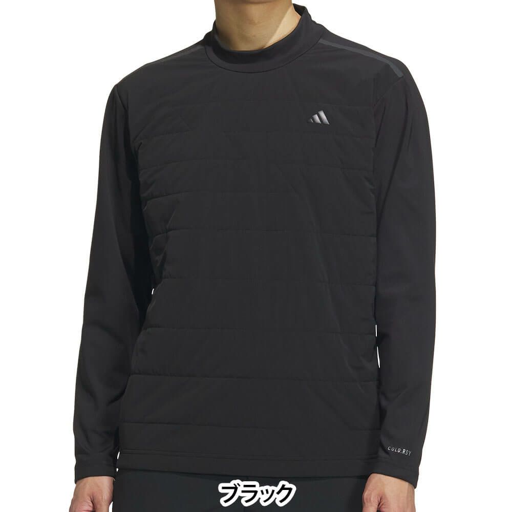 アディダス adidas　メンズ アディゼロ Frost Guard キルトコンビネーション 長袖 モックネック シャツ JWJ83　2025年モデル 詳細5