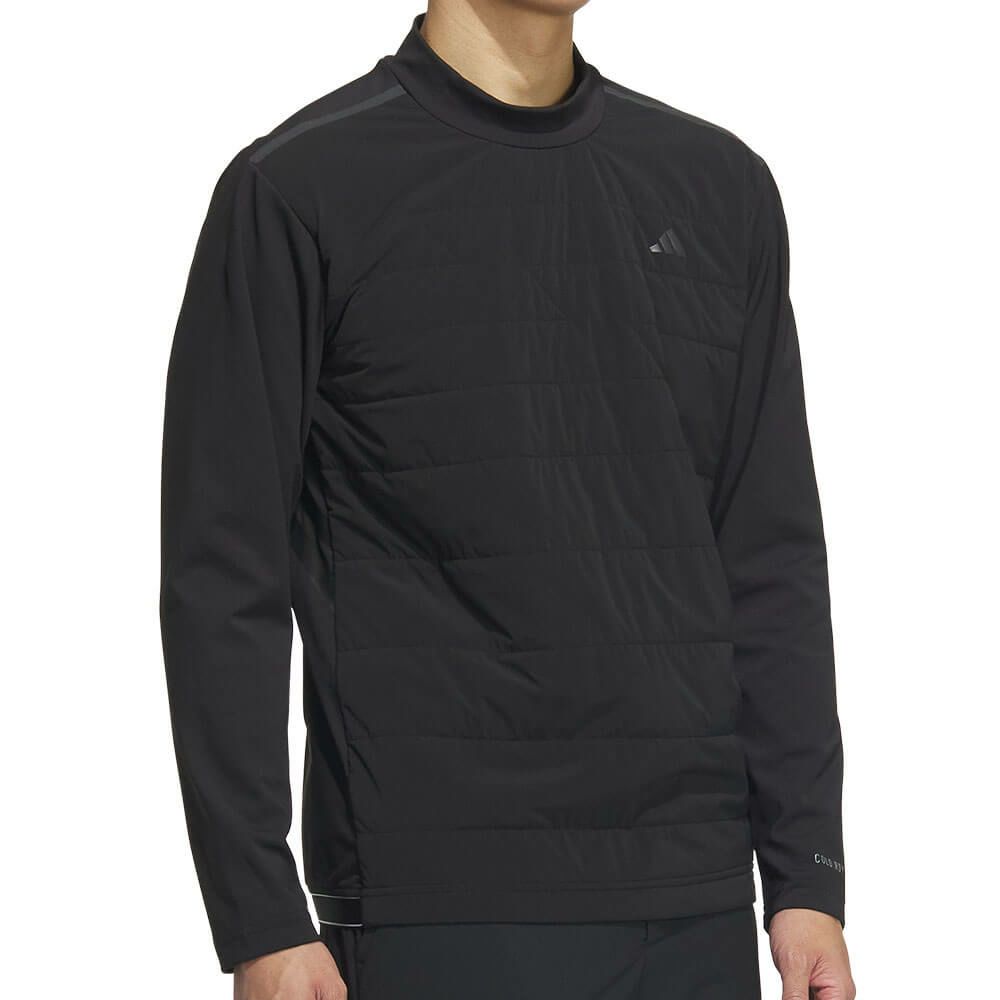 アディダス adidas　メンズ アディゼロ Frost Guard キルトコンビネーション 長袖 モックネック シャツ JWJ83　2025年モデル 詳細7