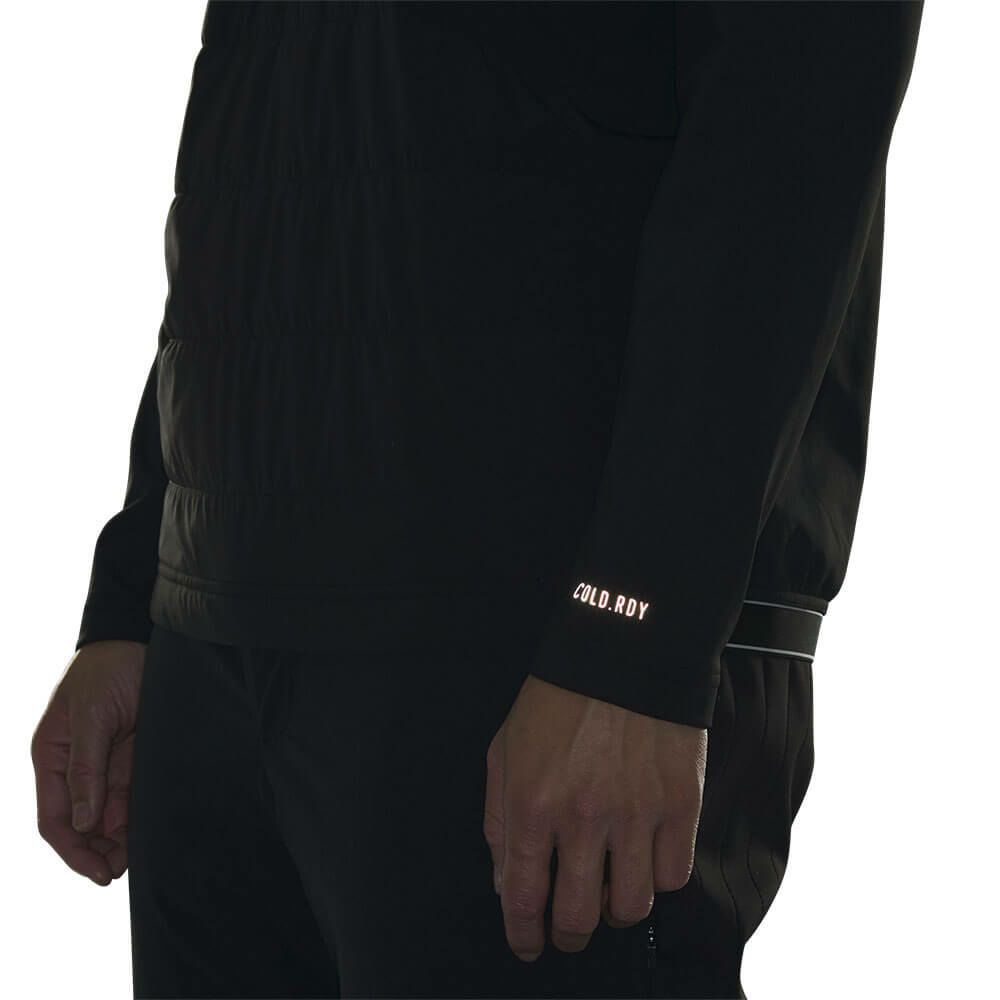 アディダス adidas　メンズ アディゼロ Frost Guard キルトコンビネーション 長袖 モックネック シャツ JWJ83　2025年モデル 詳細8