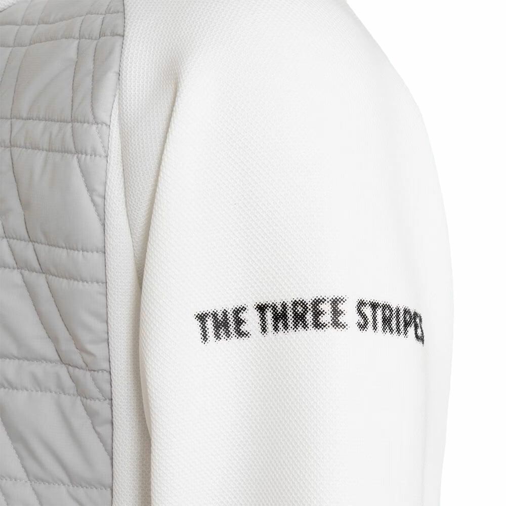 アディダス adidas　メンズ ファブリックミックス 長袖 フルジップ ジャケット OFG58　2025年モデル 詳細4