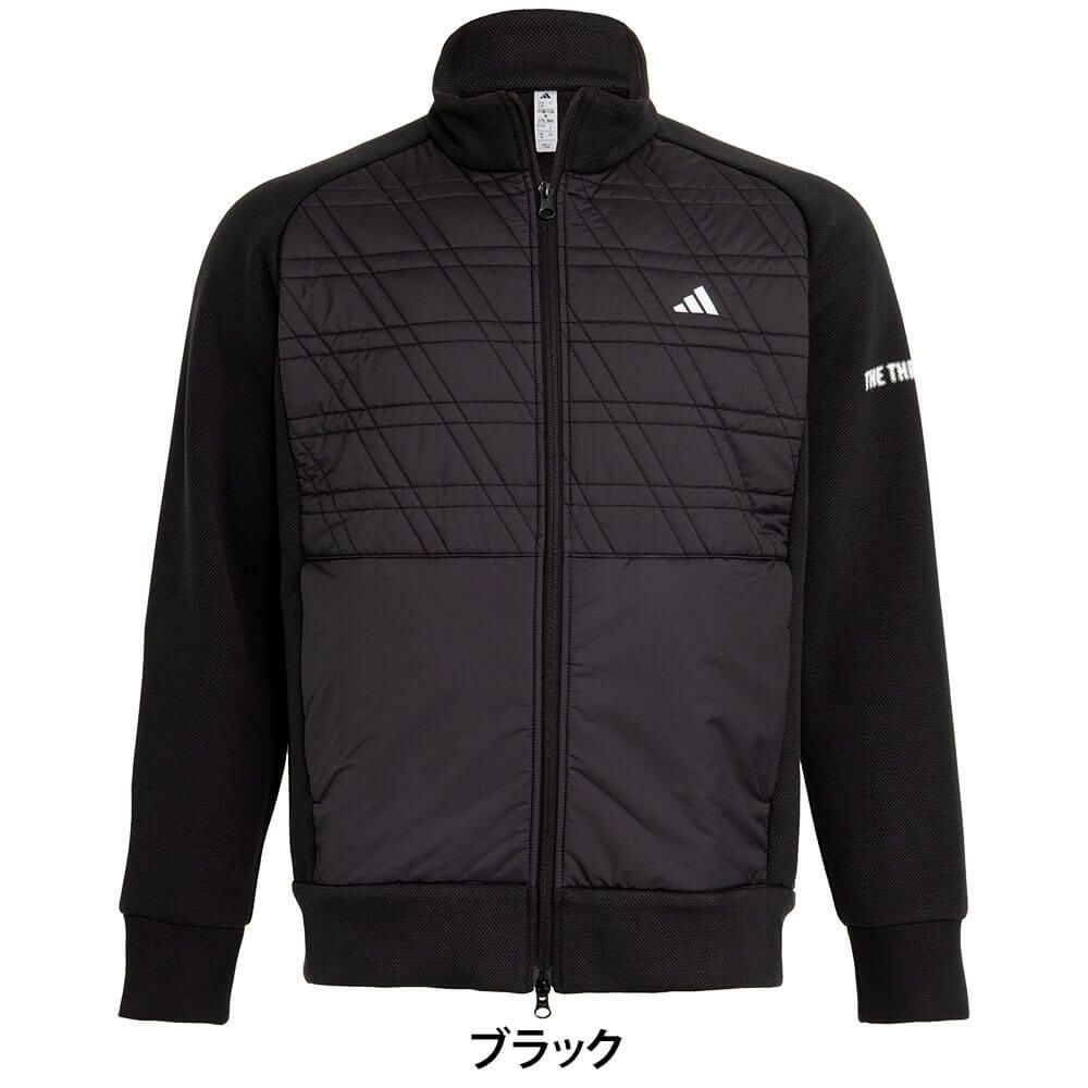 アディダス adidas　メンズ ファブリックミックス 長袖 フルジップ ジャケット OFG58　2025年モデル 詳細5