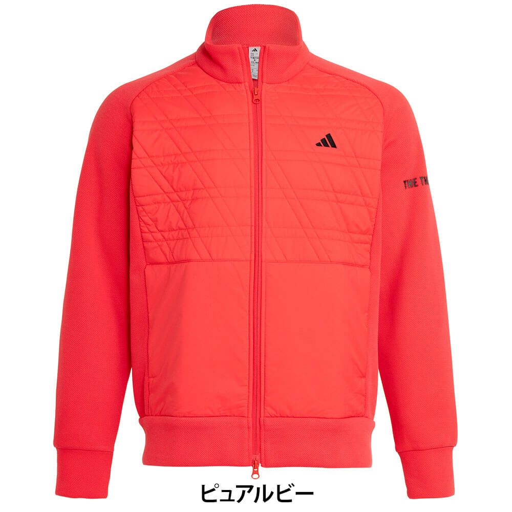 アディダス adidas　メンズ ファブリックミックス 長袖 フルジップ ジャケット OFG58　2025年モデル 詳細7