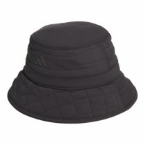 アディダス adidas　FROSTGUARD 保温 撥水 バケットハット KQE13 JX7004 ブラック　2025年モデル