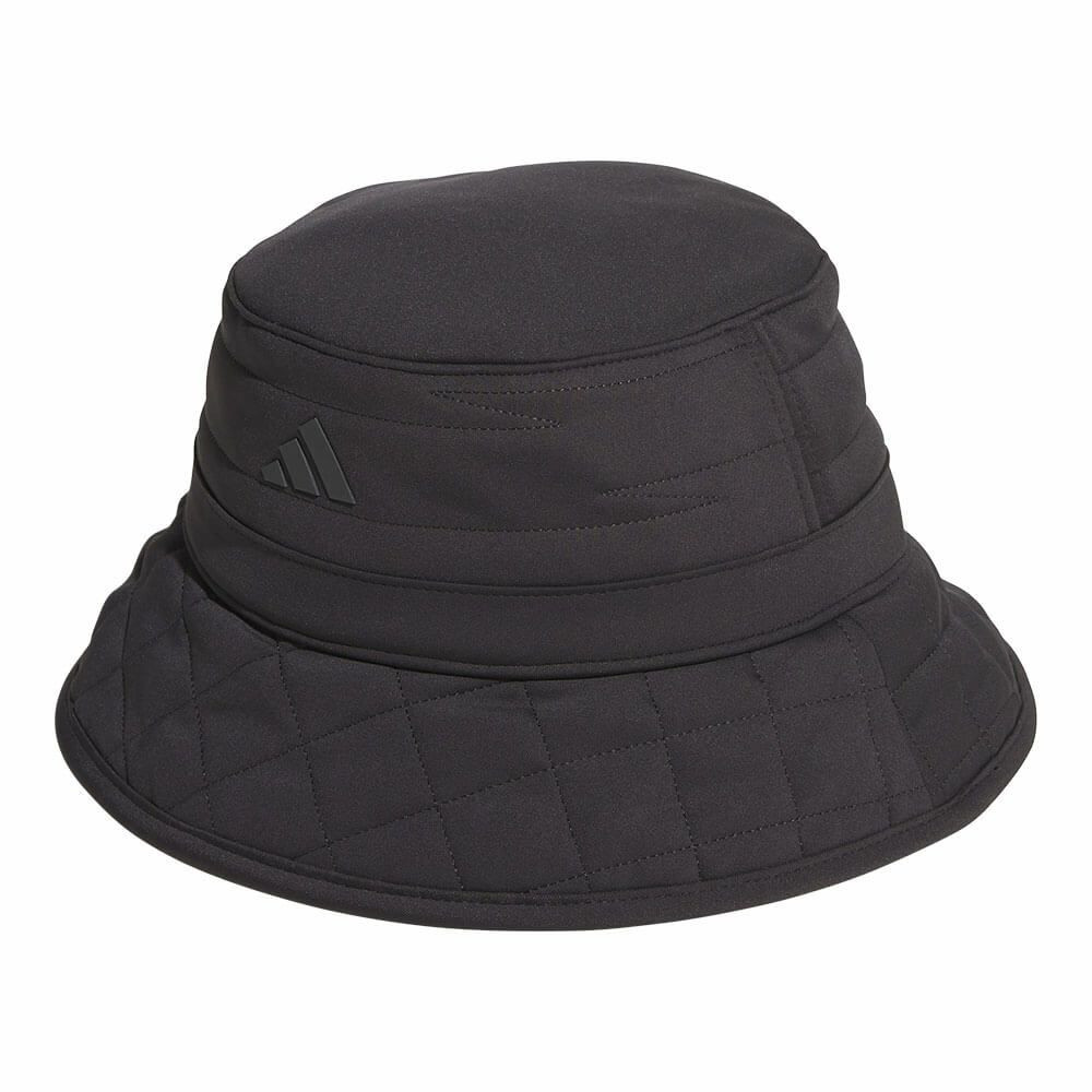 アディダス adidas　FROSTGUARD 保温 撥水 バケットハット KQE13 JX7004 ブラック　2025年モデル