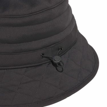 アディダス adidas　FROSTGUARD 保温 撥水 バケットハット KQE13 JX7004 ブラック　2025年モデル 詳細4