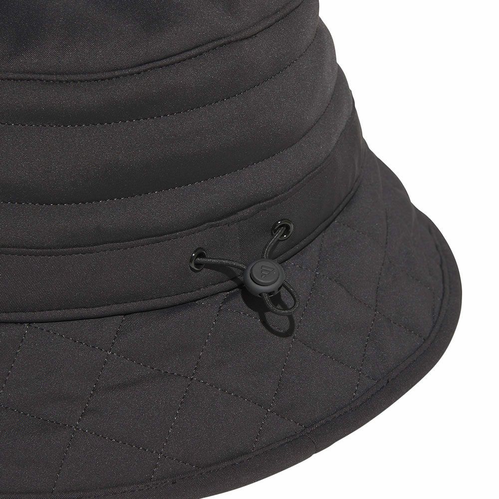 アディダス adidas　FROSTGUARD 保温 撥水 バケットハット KQE13 JX7004 ブラック　2025年モデル 詳細4