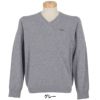 MOCO モコ　メンズ カシミヤ 長袖 Vネック セーター 21-1252030　2025年モデル 詳細2