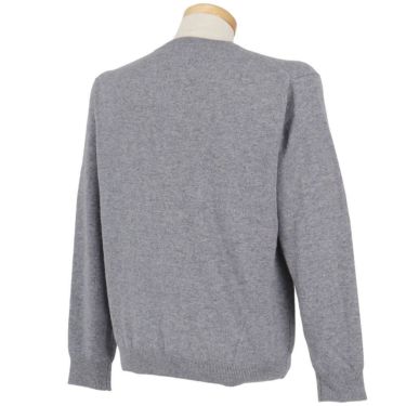 MOCO モコ　メンズ カシミヤ 長袖 Vネック セーター 21-1252030　2025年モデル 詳細3